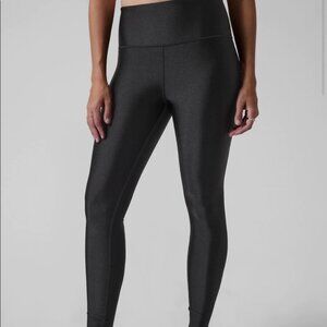 ATHLETA ELATION SHEEN TIGHT LEGGING IN BLACK SIZE L - NWT